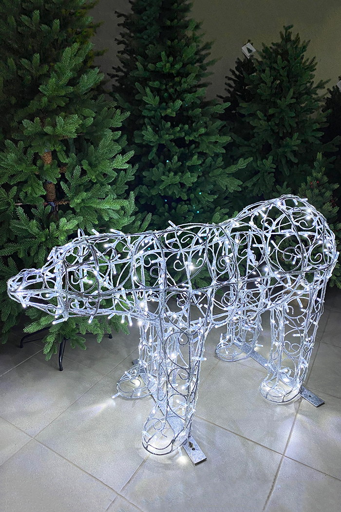 Световая фигура Северный Мишка 80см